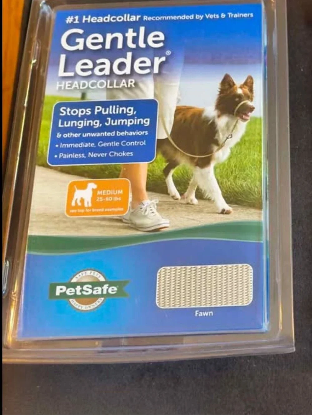 PetSafe Gentle Leader Headcollar in Fawn
